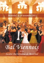 Poster of the Viennese Ball of Montreal 2012